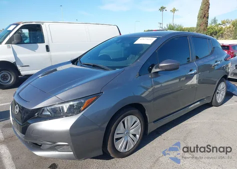 2024 Nissan Leaf S из США, поврежденный, VIN 1N4AZ1BV4RC555656